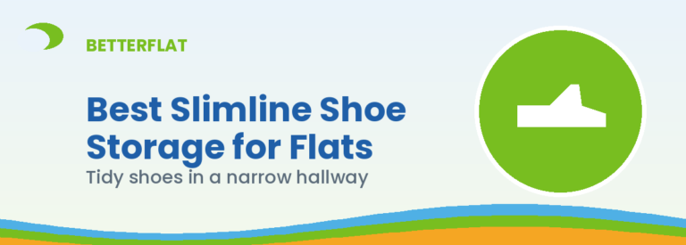 Illustration: best slimline shoe storage — BetterFlat