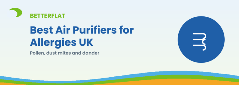 Best Air Purifiers for Allergies UK — BetterFlat buying guide banner