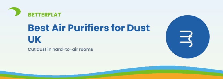 Best Air Purifiers for Dust UK — BetterFlat buying guide banner